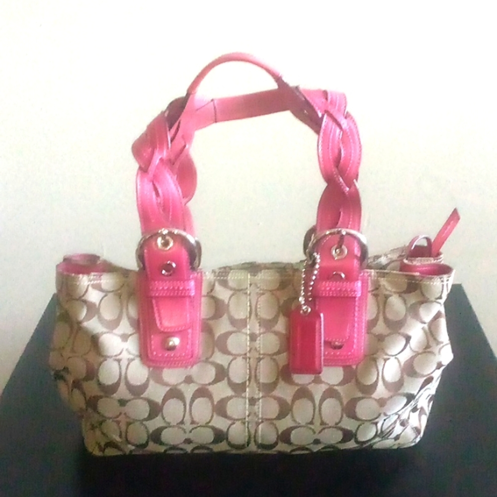 Coach Hot Pink Purse